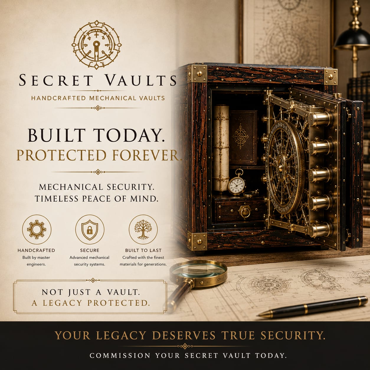 Built today. Protected forever.